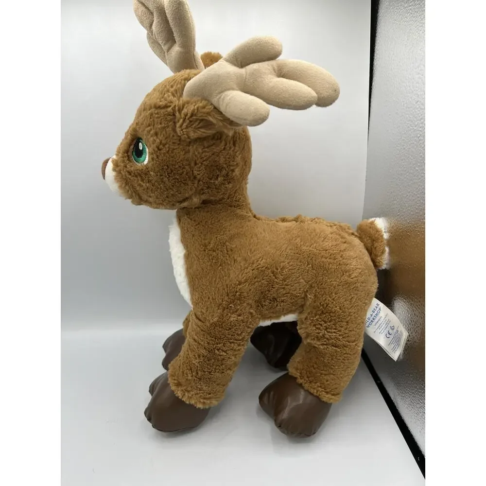 Build A Bear Reindeer Plush 15” Christmas Deer Stuffed Animal BABW
